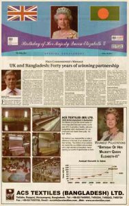 UK and Bangladesh winning partnership